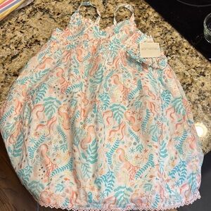 Rachael Zoe Colorful Sea Life Print Dress New 6